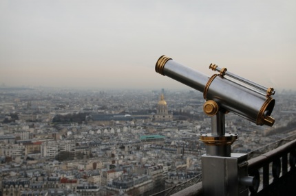 Paris - Au 2ème étage de la Tour Eiffel